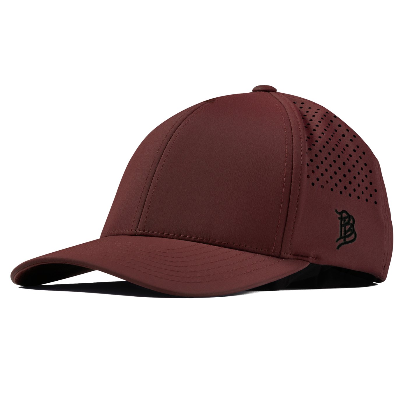 Branded Bills Bare Curved Performance in Maroon