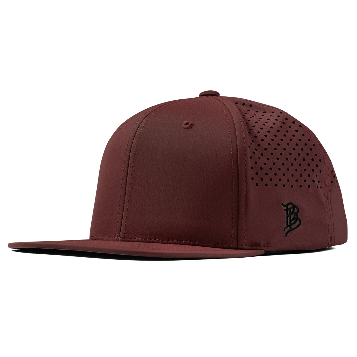 Branded Bills Bare Flat Performance in Maroon