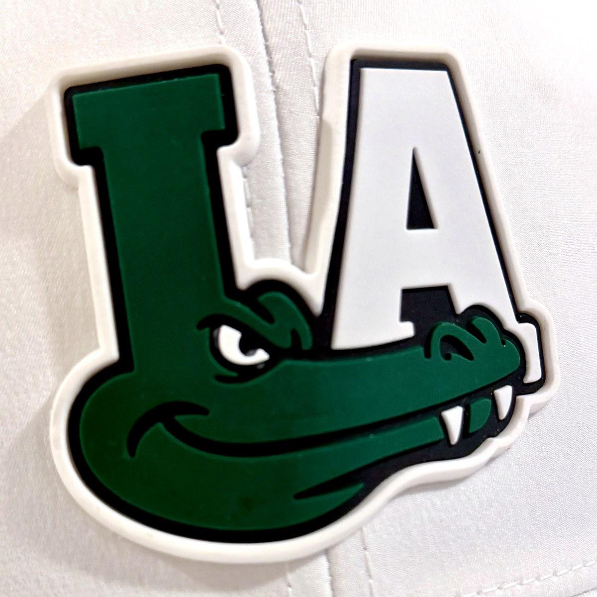 Finished patch after our free design work, Logo → PVC patch