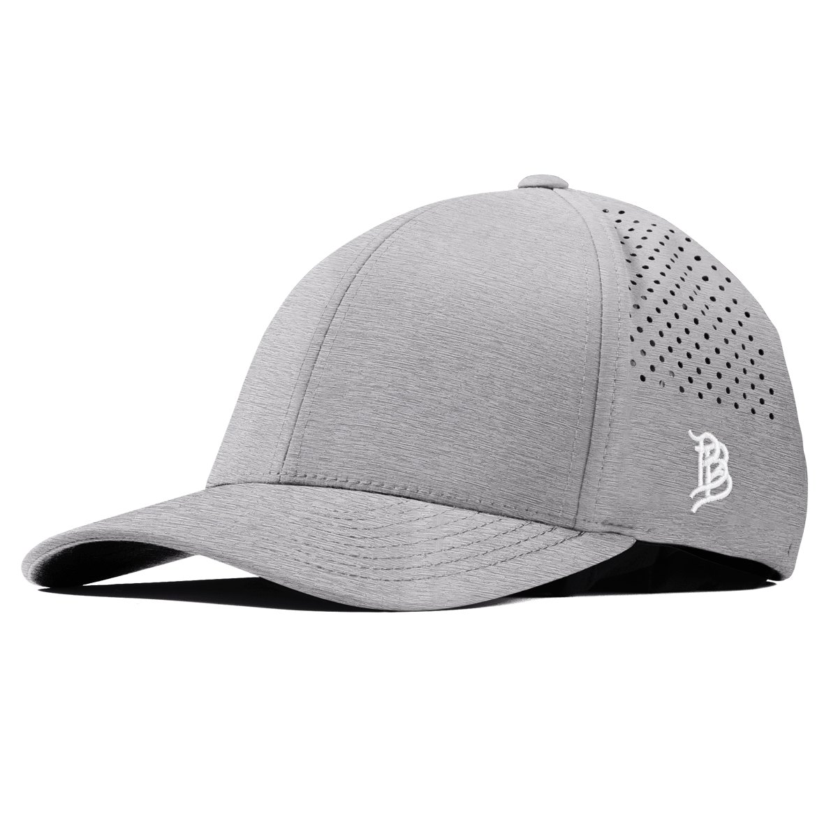 Branded Bills Bare Curved Performance in Heather Gray
