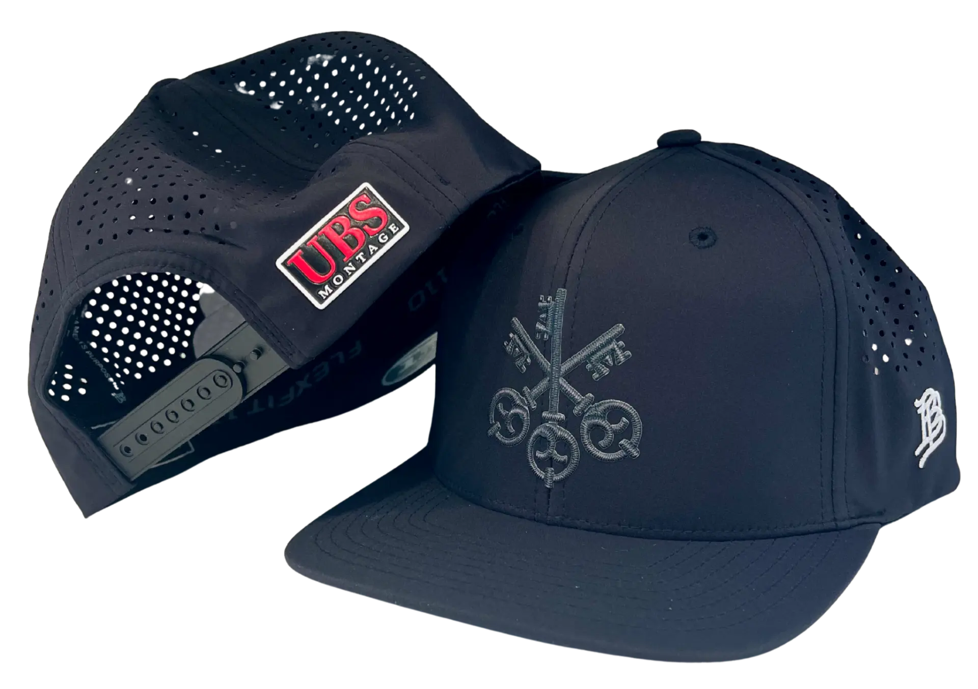 Custom hat finished with a Flexbroidery patch