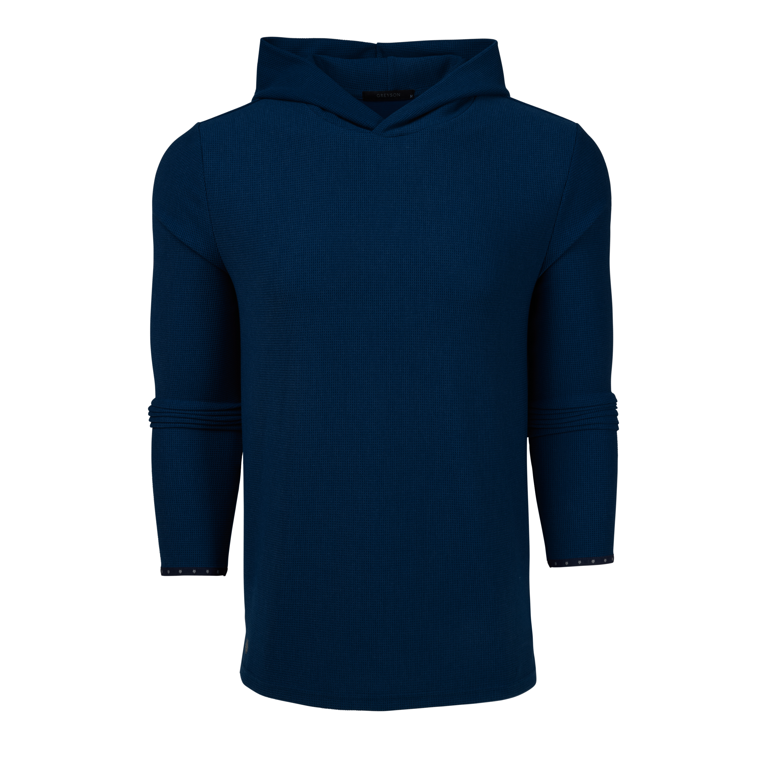Greyson Traverse Waffle Hoodie in Grove