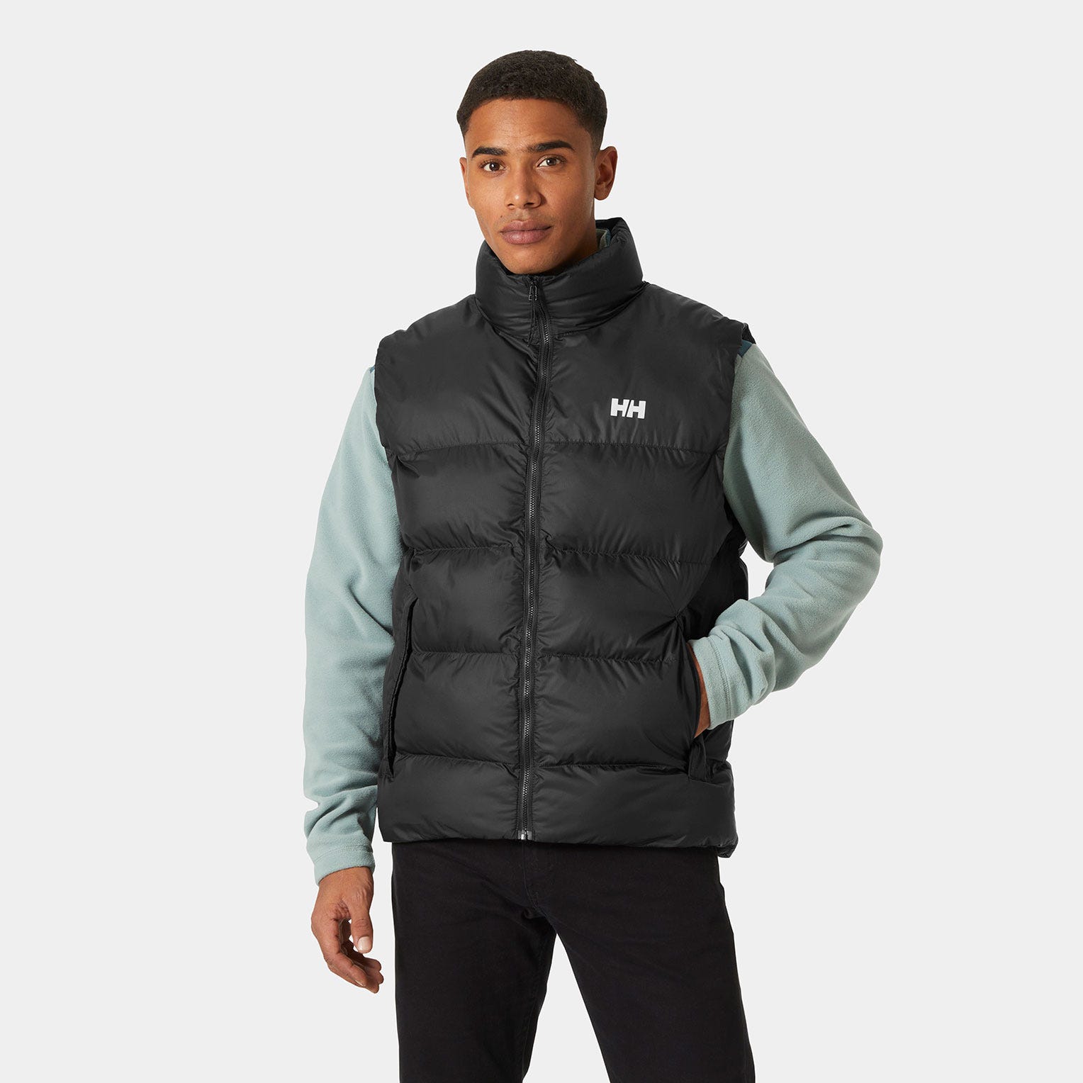 Helly Hansen ACTIVE Puffy Vest in Flipper Grey