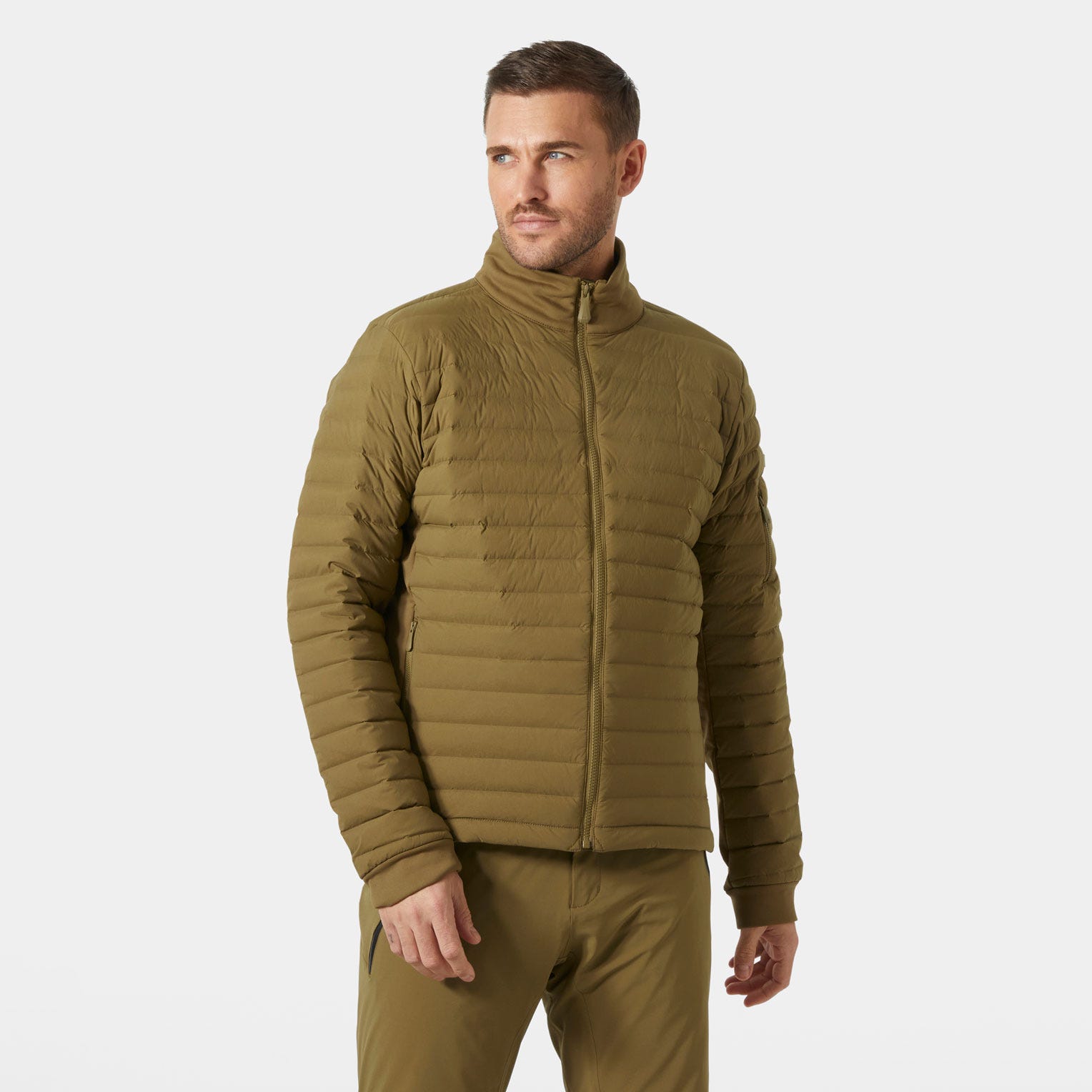 Helly Hansen Alpha Light Down Jacket in Sepia