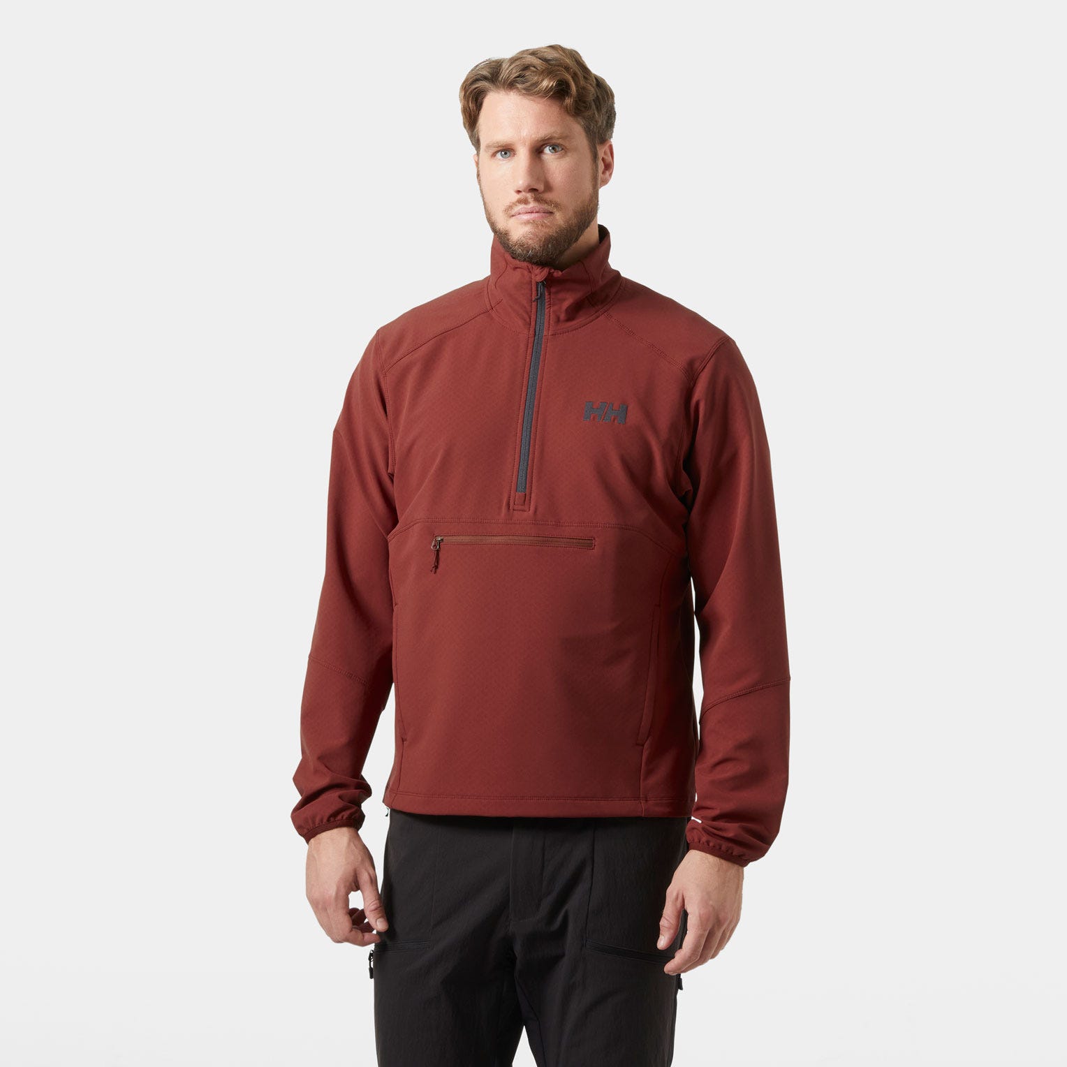 Helly Hansen Cascade Shield Anorak in Black Grape