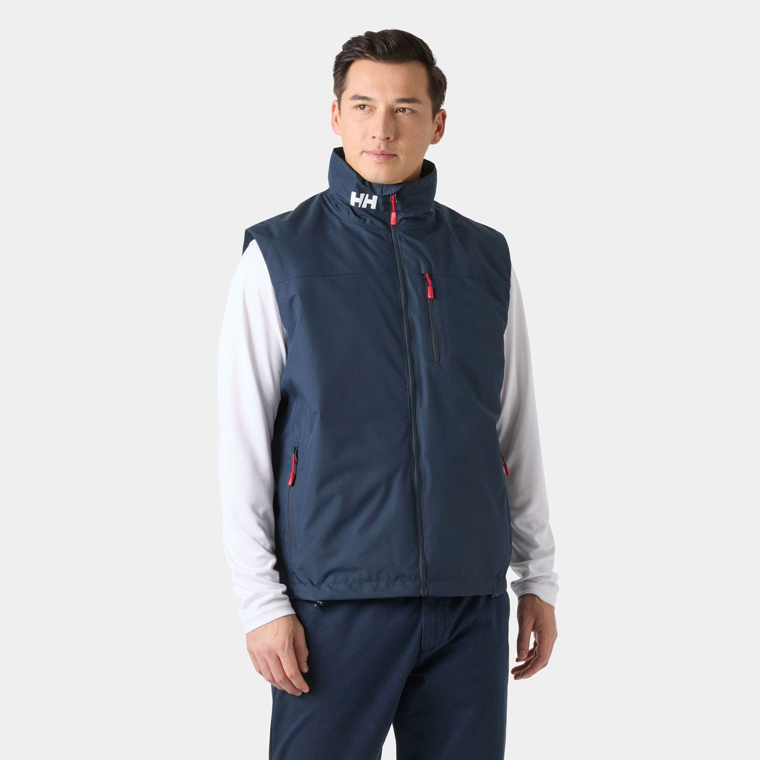 Helly Hansen Crew Pile Vest in Washed Navy