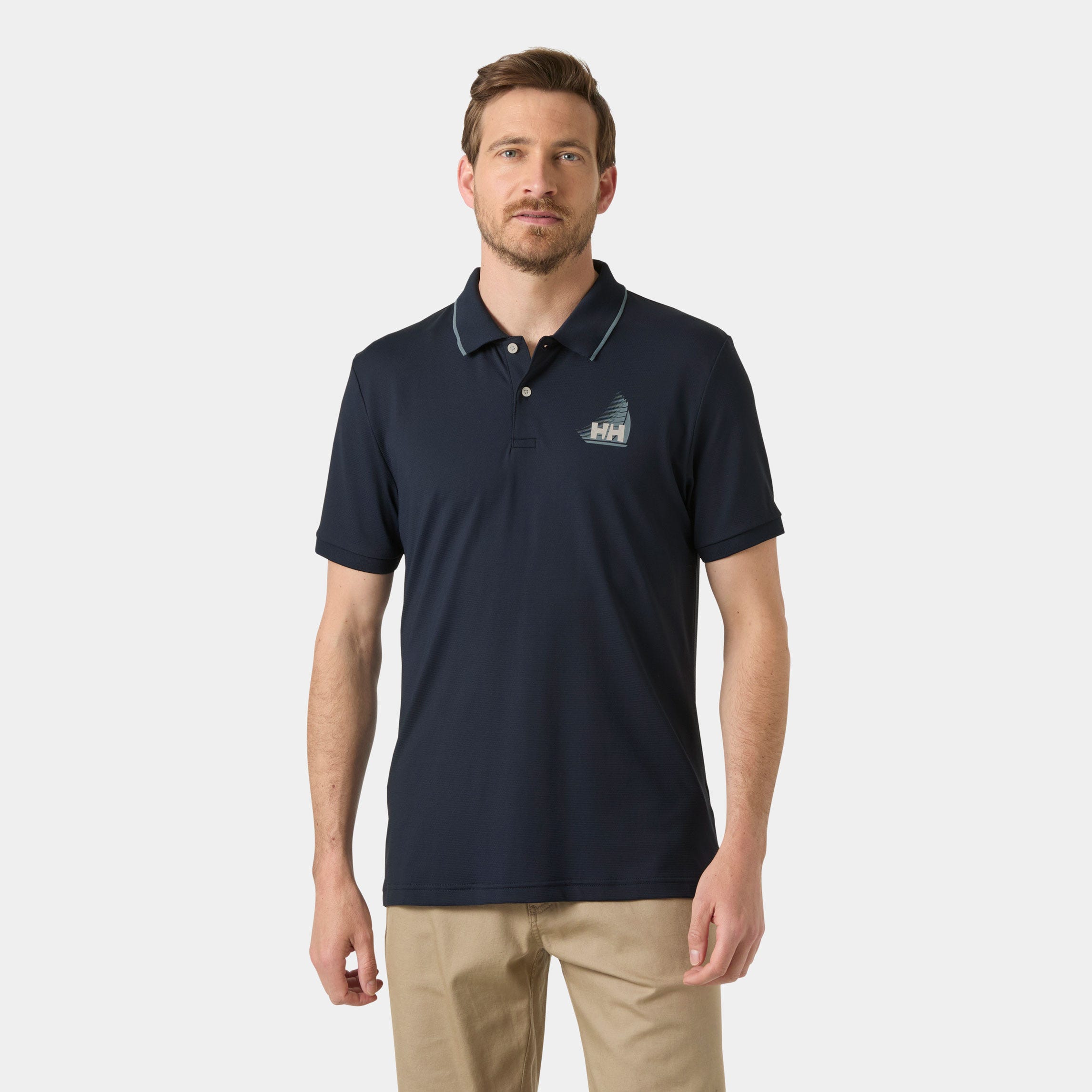 Helly Hansen HP Figari Polo in Orange Sorbet