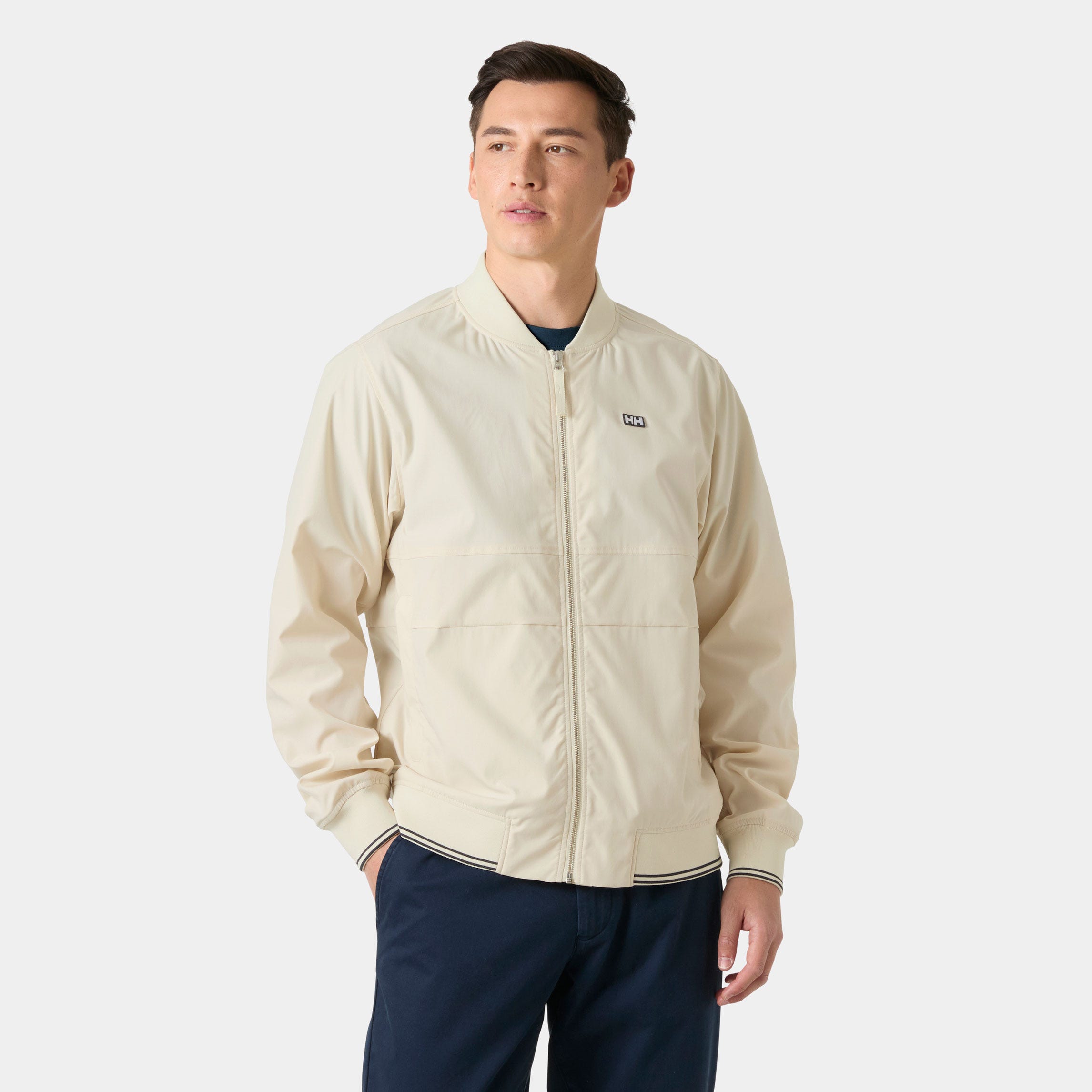 Helly Hansen Marine Bomber Jacket in Opal Green
