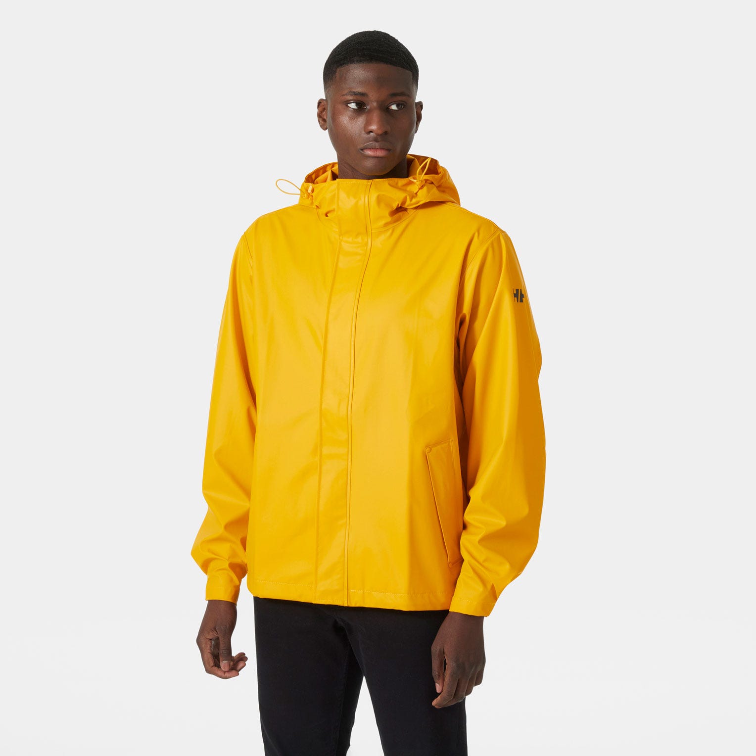 Helly Hansen Moss Rain Jacket in Dark Jungle