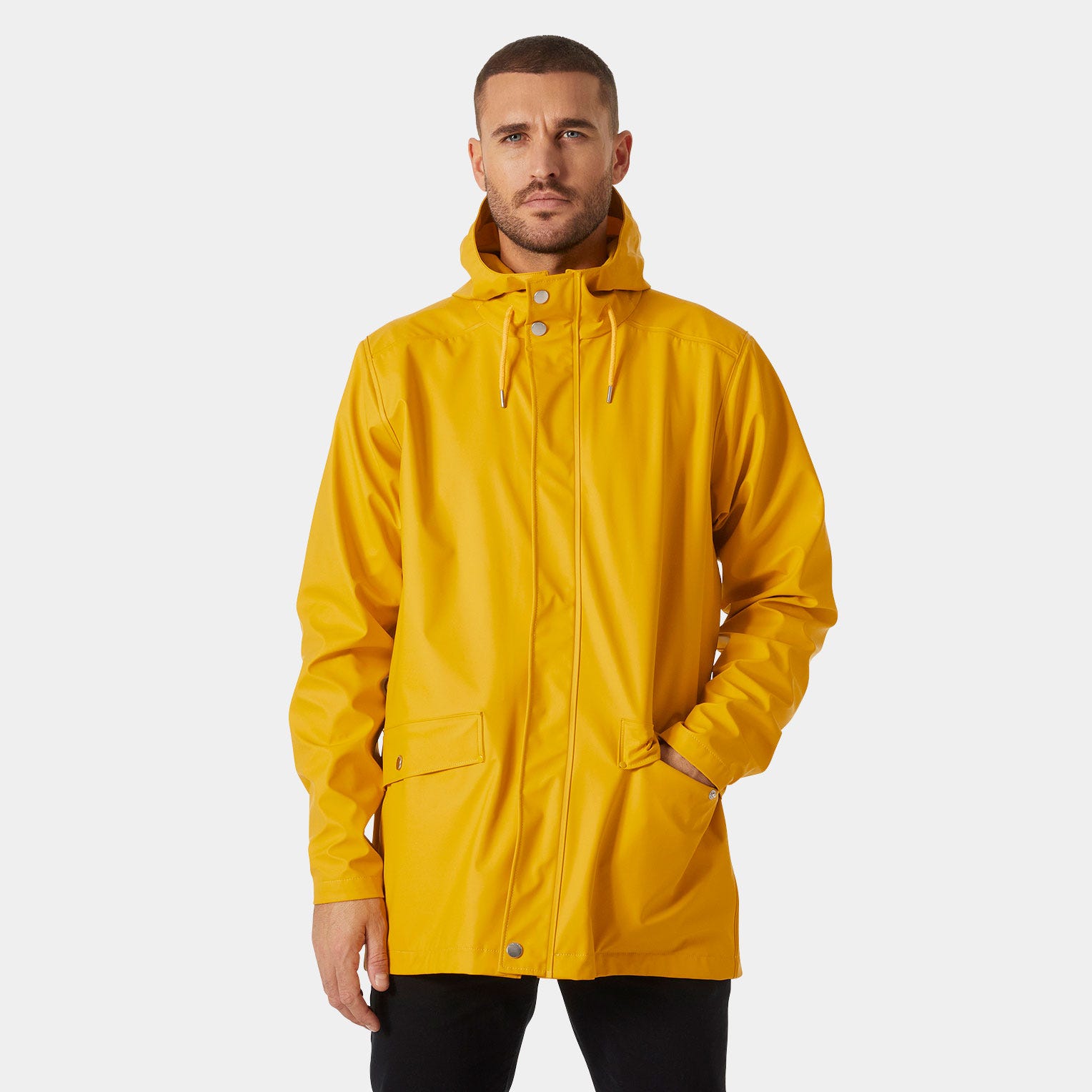 Helly Hansen Moss Raincoat in Dark Jungle