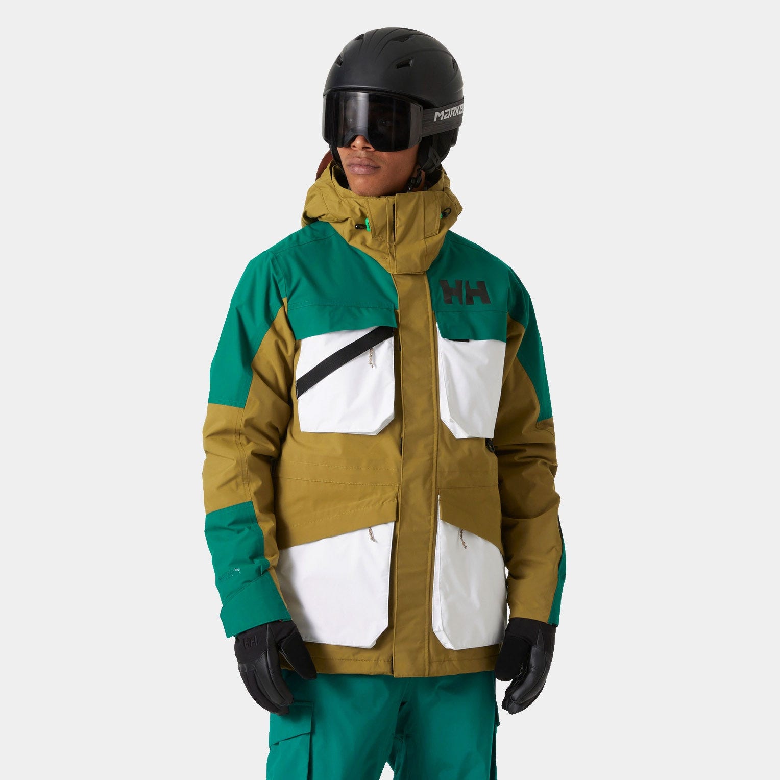Helly Hansen ULLR™ D Heritage Long Jacket in Snow Camo Print