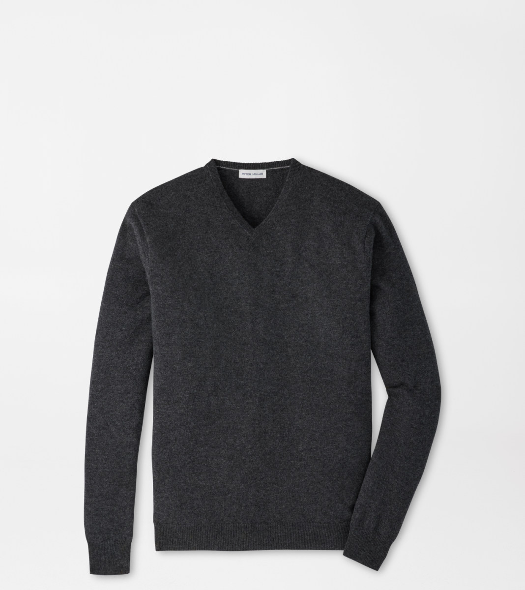 Peter Millar Crown Heritage Cashmere V-Neck Sweater in Astral Blue