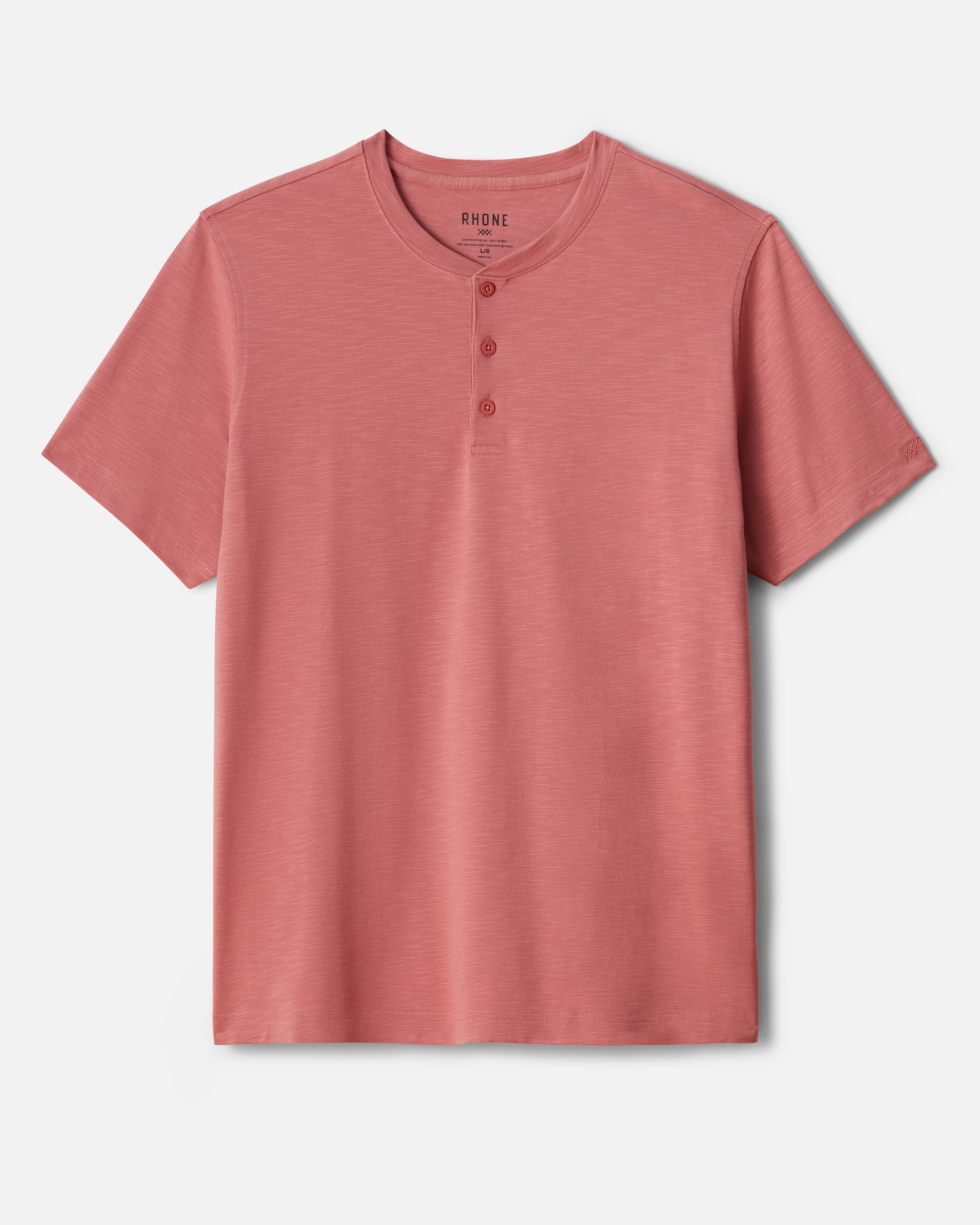 Rhone Cloud 9 Henley in Redwood Trail