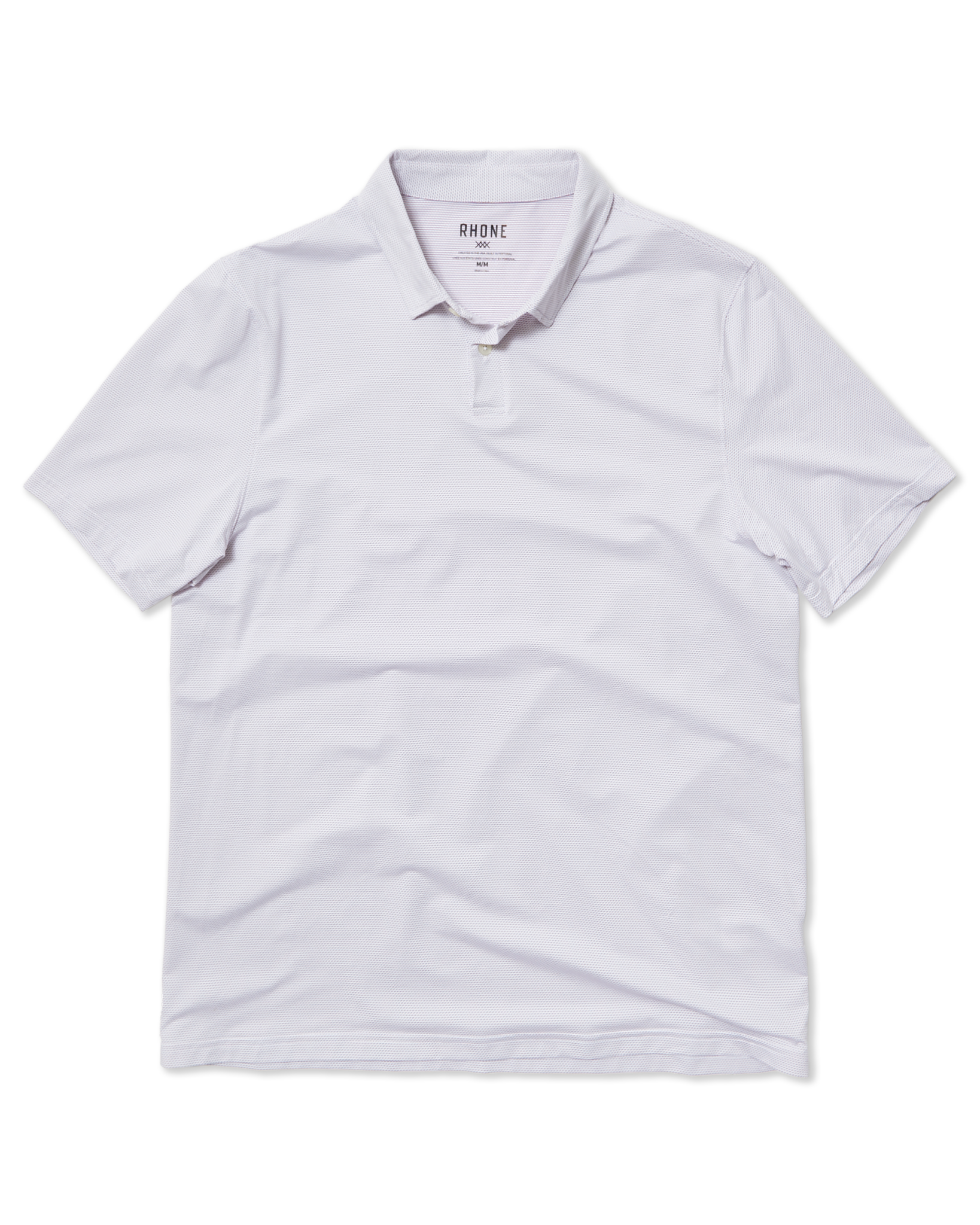 Rhone Commuter Sport Polo in Blue Stripe