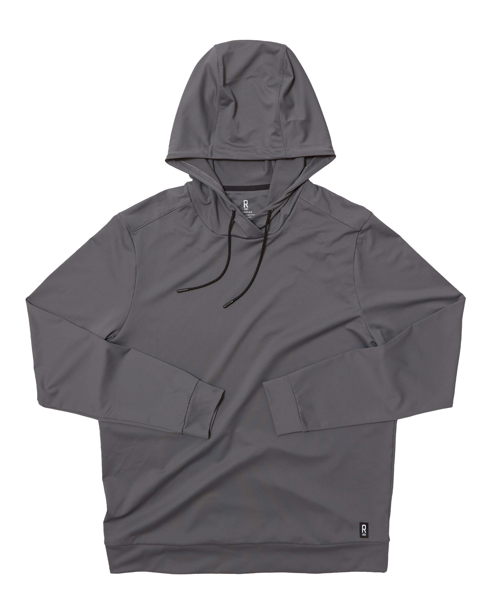 Rhone Essentials Training Hoodie in Jet Black