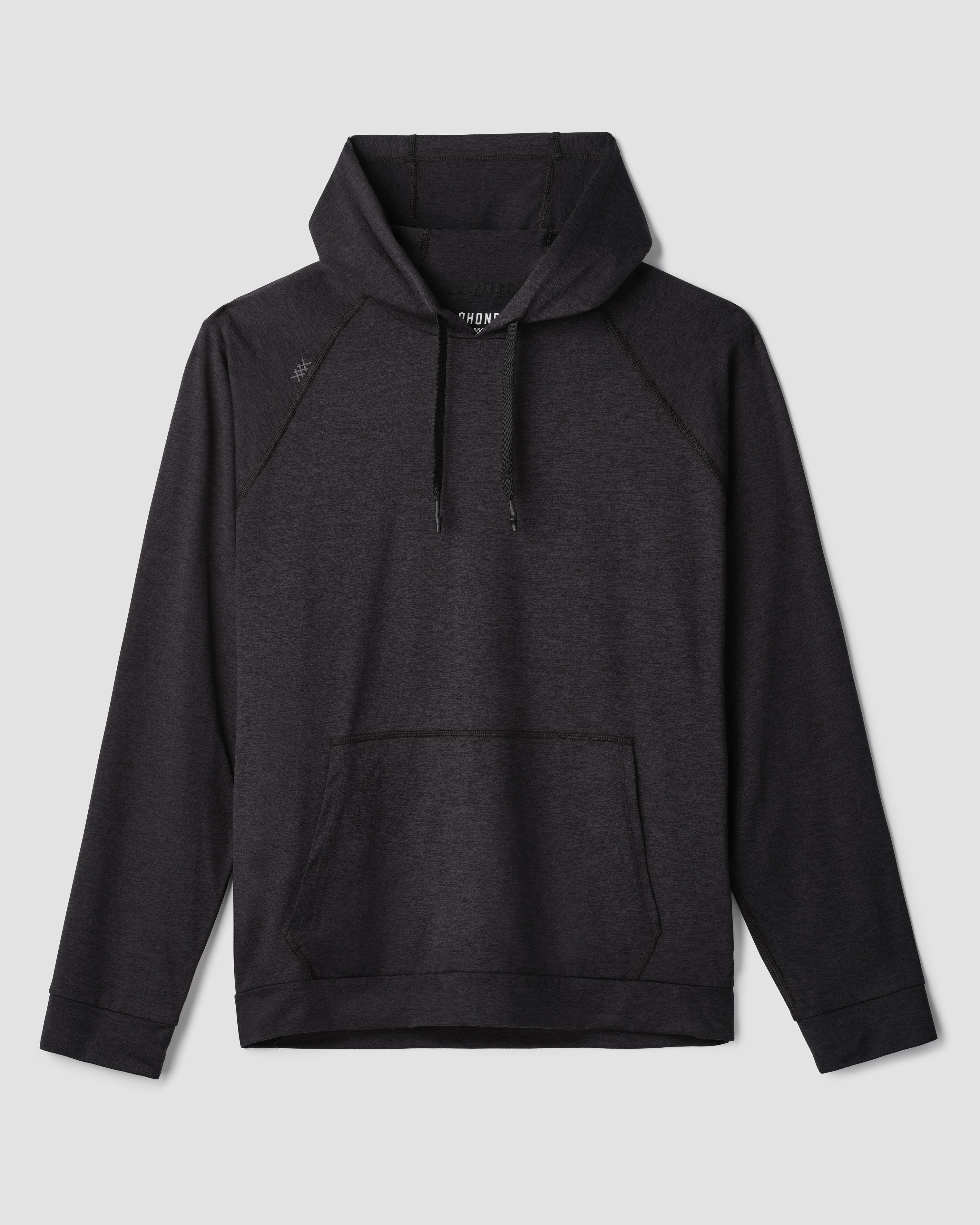 Rhone Out Of Office Hoodie in Asphalt