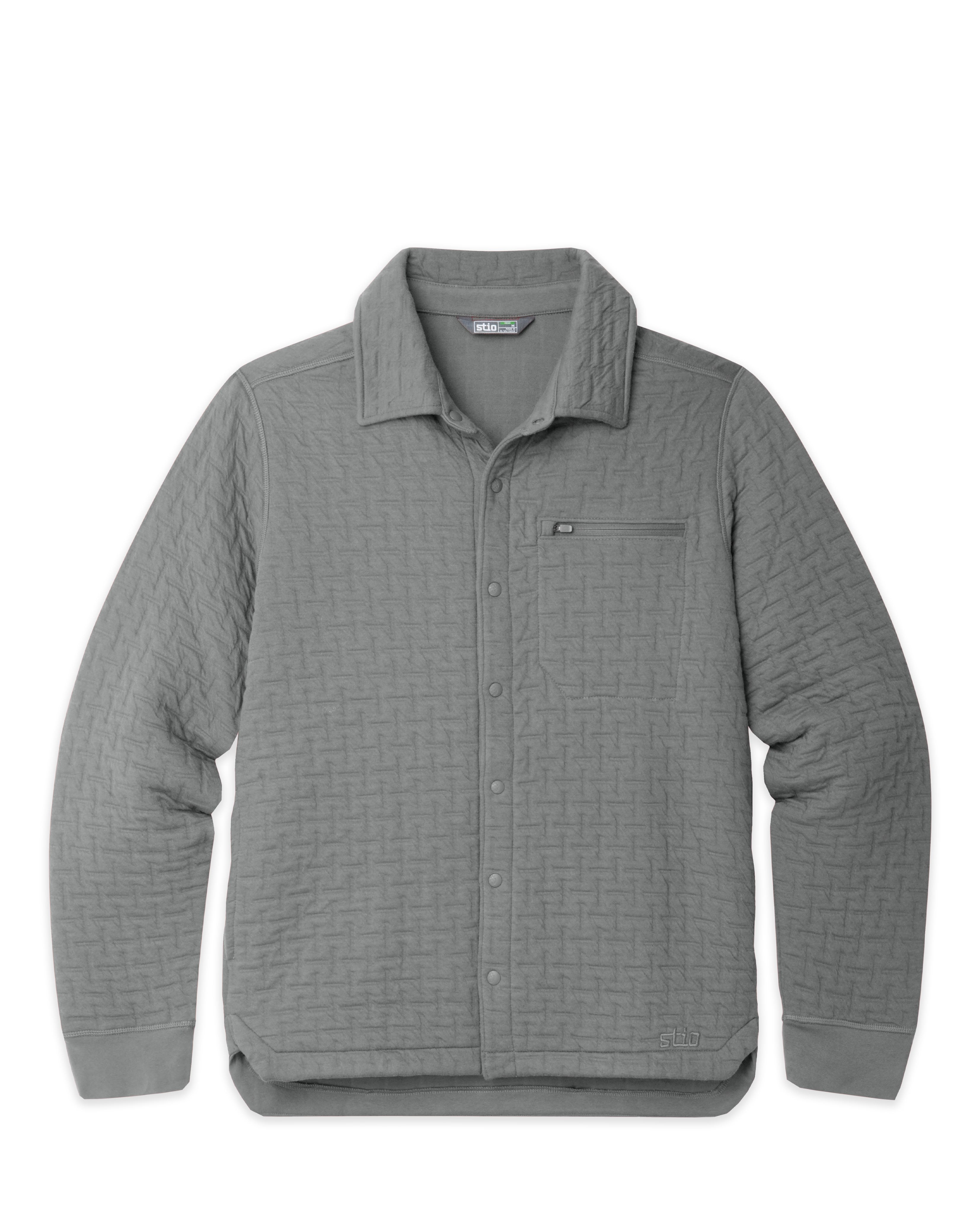 Stio Keeline Snap Shirt in Mountain Shadow